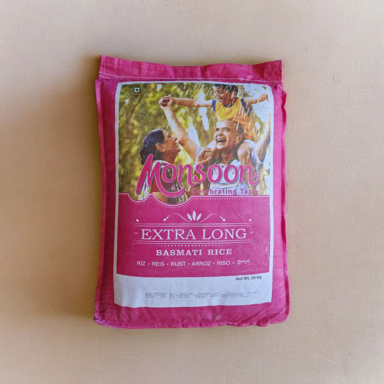Extra Long Authentic Basmati Rice - MONSOON