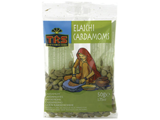 Green Cardamom (Elaichi) 50g - TRS