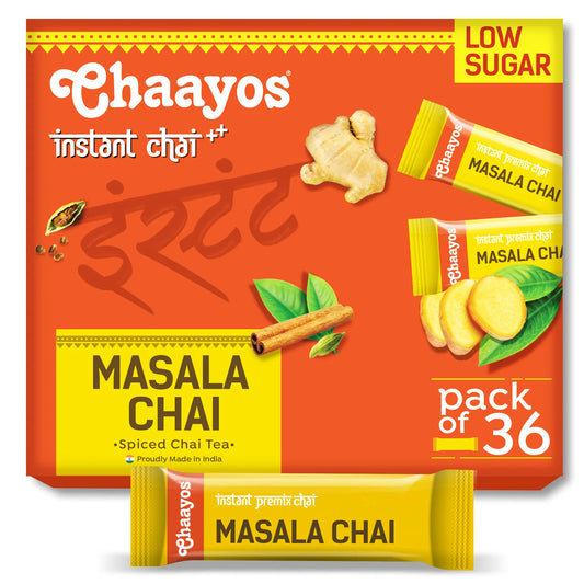 Instant Masala Tea Premix (36 Sachets) - Chaayos